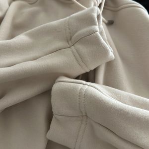 Beige Oversized Hoodie